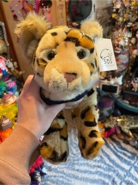 SOS save our space leopard panthera nwt